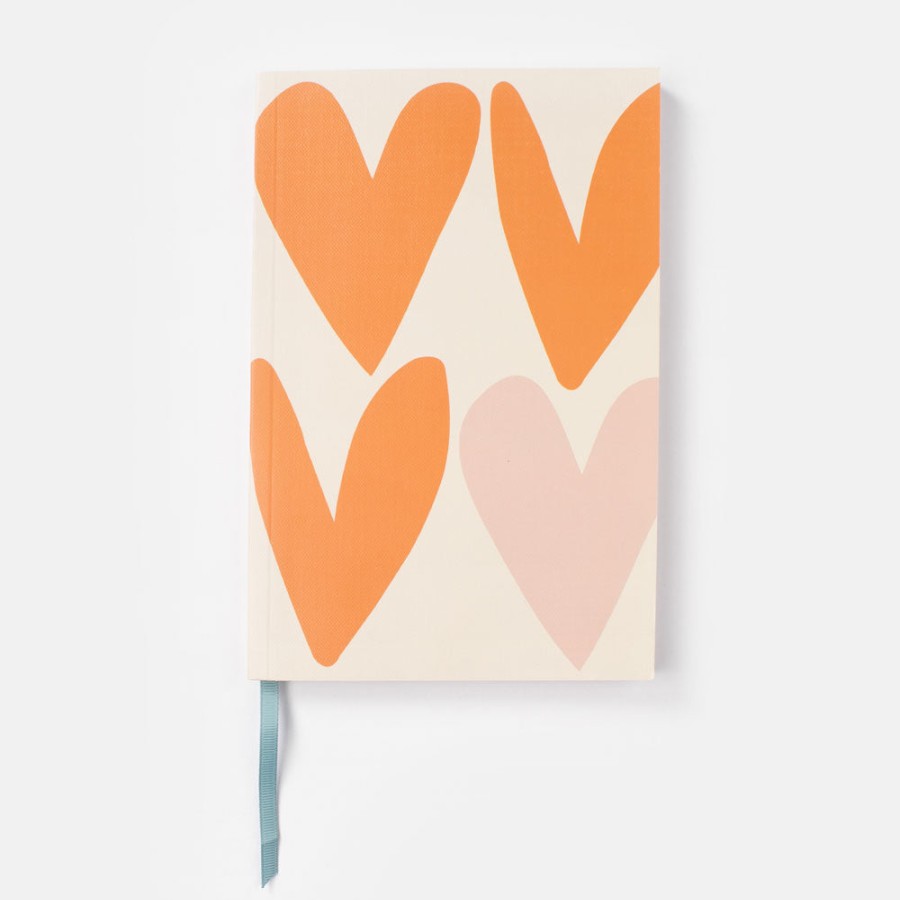 Online CAROLINE GARDNER Orange/Pale Pink Big Hearts Dream Big Life Planner