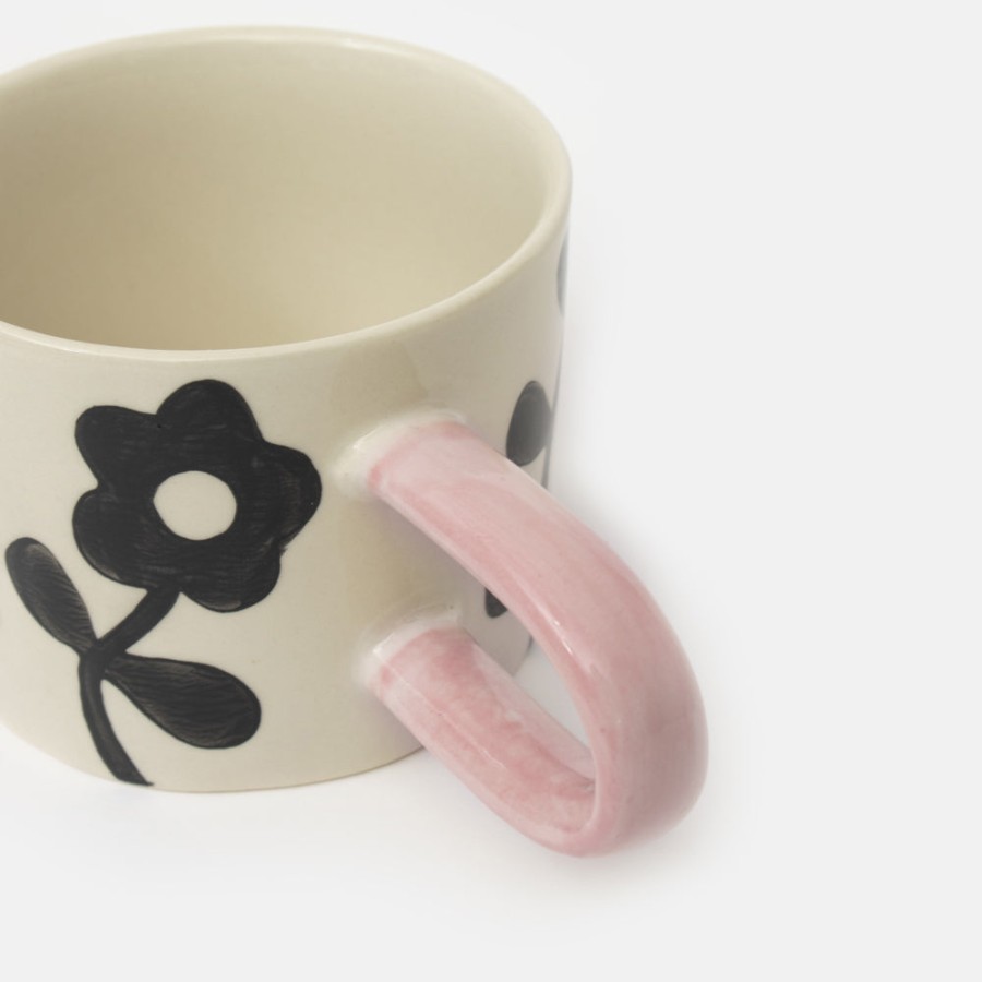 Hot CAROLINE GARDNER Mono Floral Mug