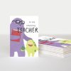 Best CAROLINE GARDNER Little Monster Teacher Thank You Card Pack Of 10