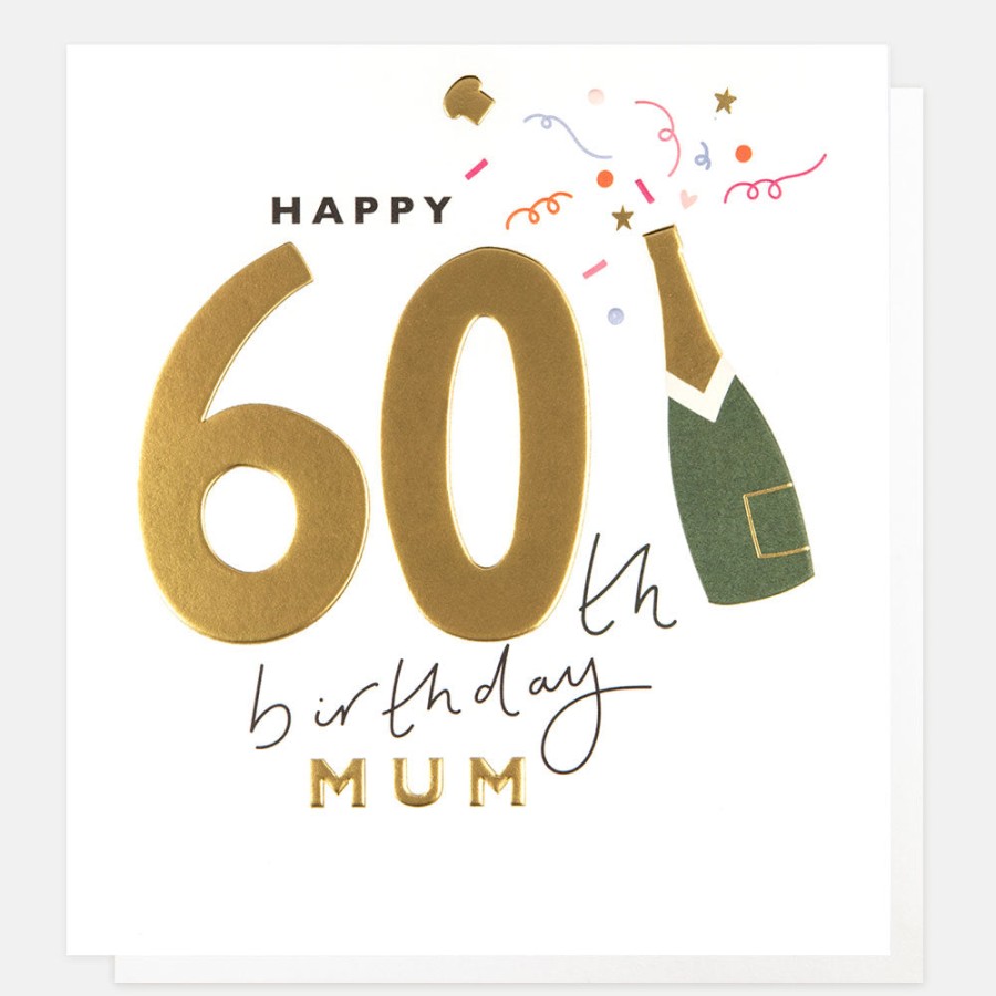 Online CAROLINE GARDNER Champagne Bottle 60Th Birthday Card For Mum