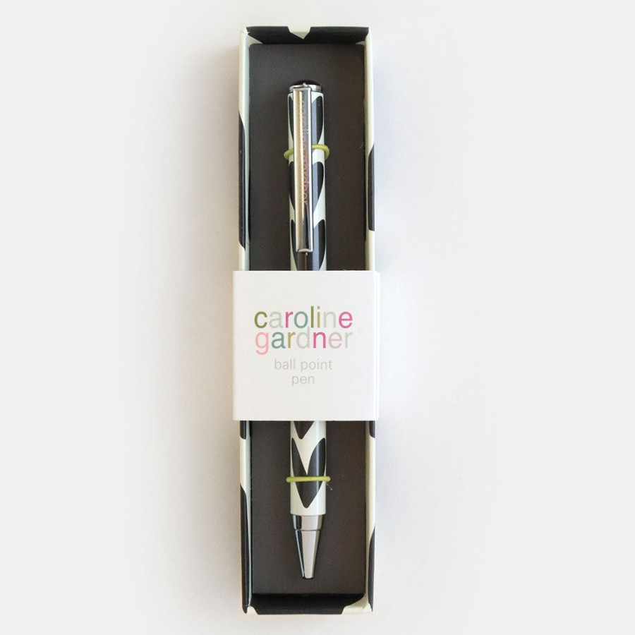 Hot Caroline Gardner Charcoal Heart Boxed Pen