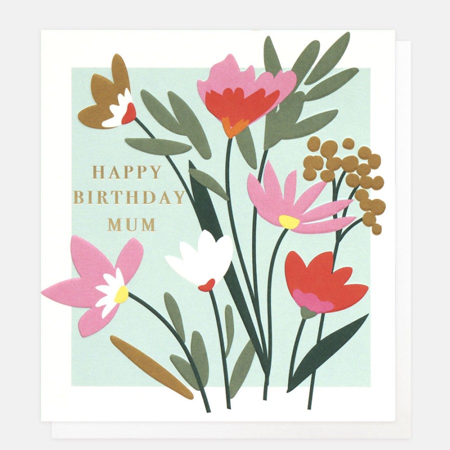 Clearance Caroline Gardner Happy Birthday Mum Birthday Card For Mum