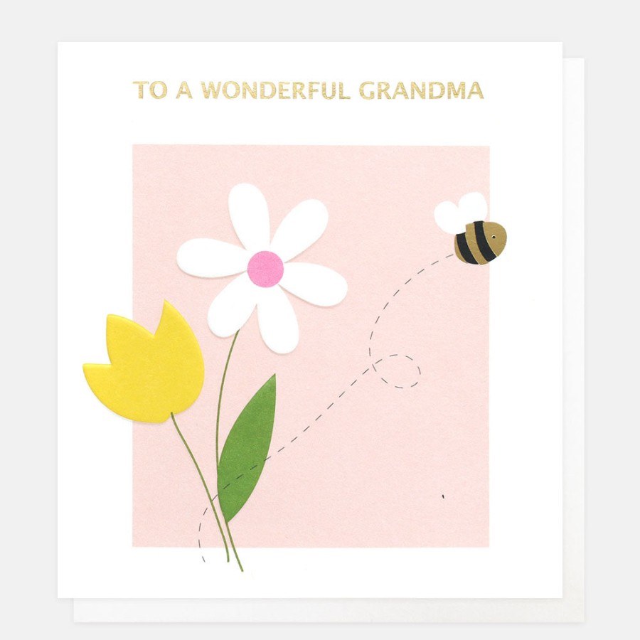 Best Caroline Gardner To A Wonderful Grandma Birthday Card For Grandma