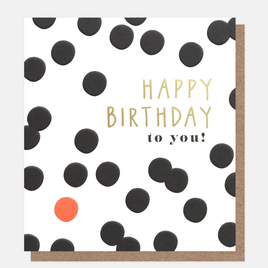 Wholesale Caroline Gardner Spot Birthday Card