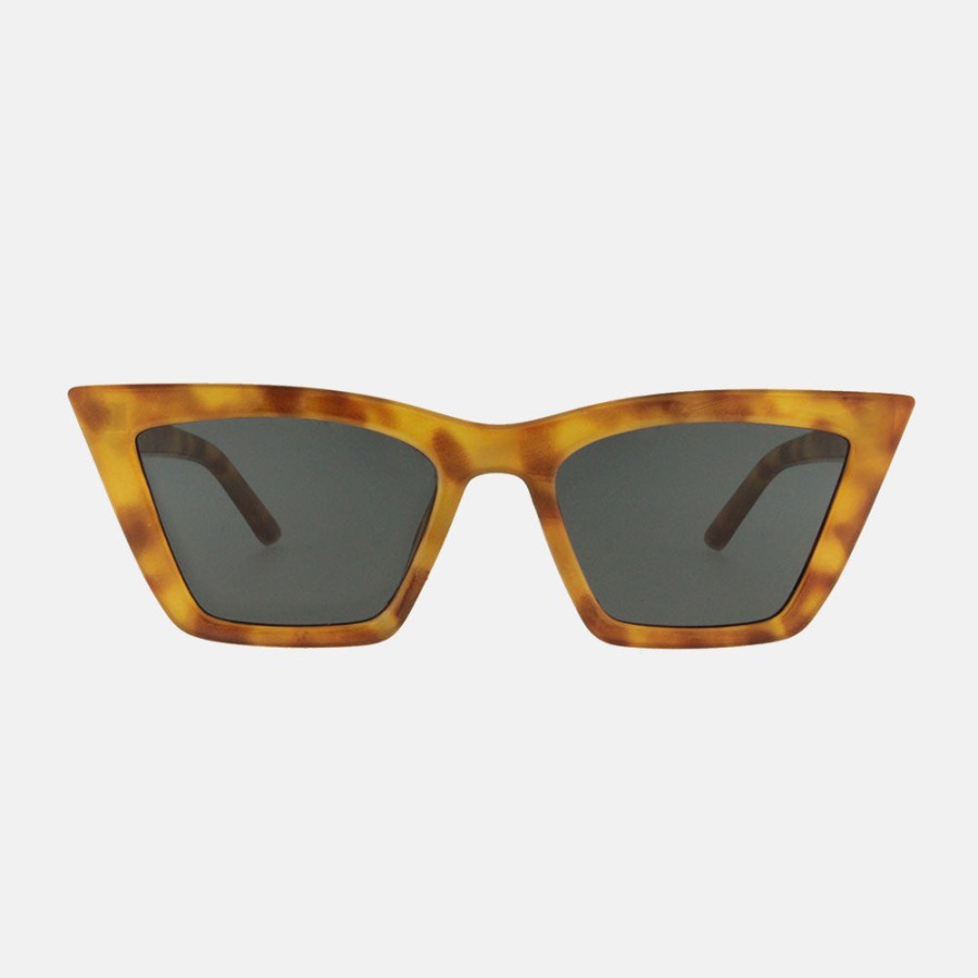 Hot CHARLY THERAPY Honey Tortoise Farrah Sunglasses