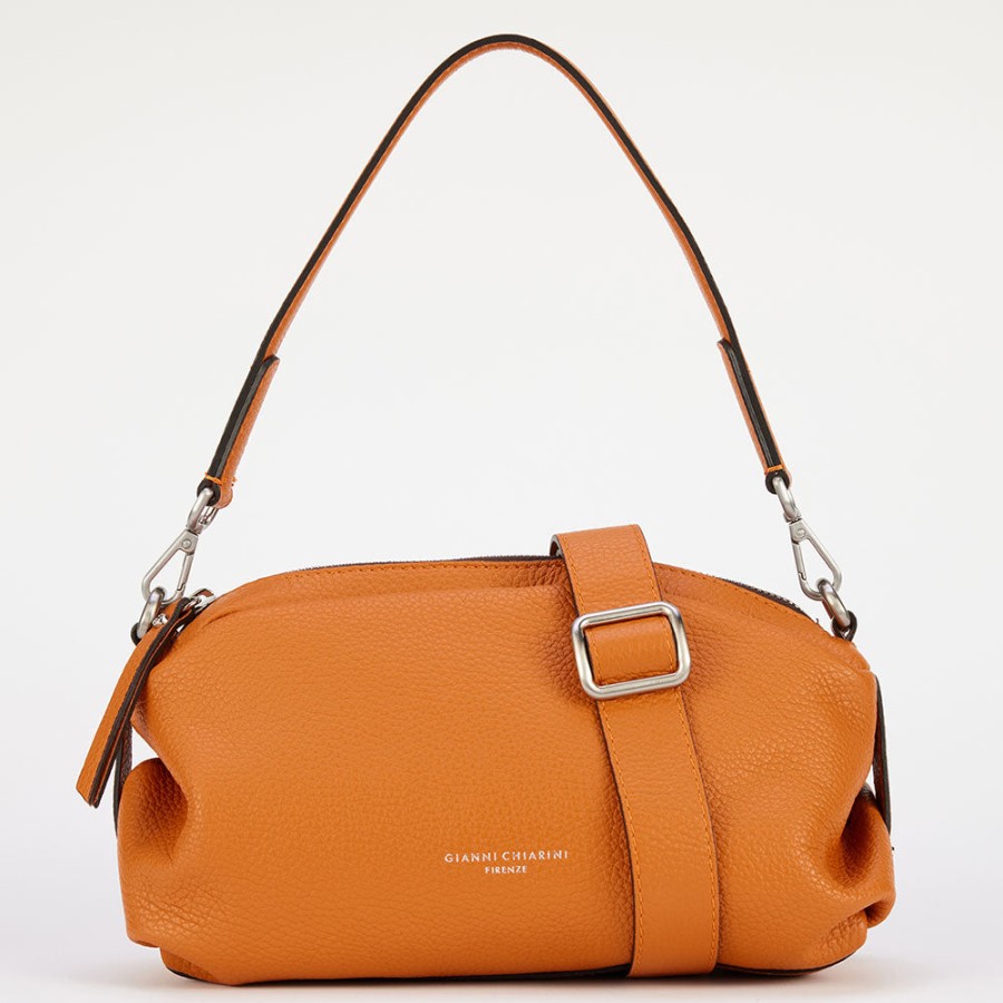 Wholesale GIANNI Orange Leather Becka Bag