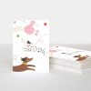 Wholesale CAROLINE GARDNER Leaping Dogs Blank Notecards Pack Of 10