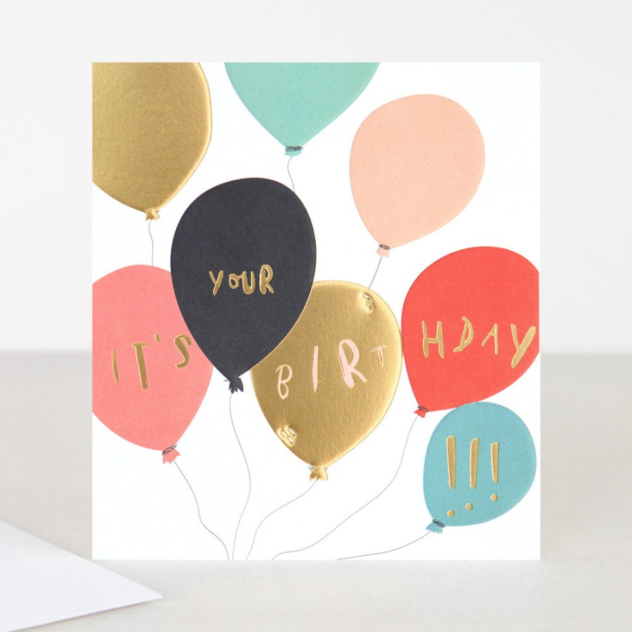 New Caroline Gardner Balloons Birthday Card