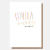 Hot Caroline Gardner Big Candles Birthday Card