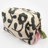 Wholesale CAROLINE GARDNER Mono Floral Large Travel Wash Bag