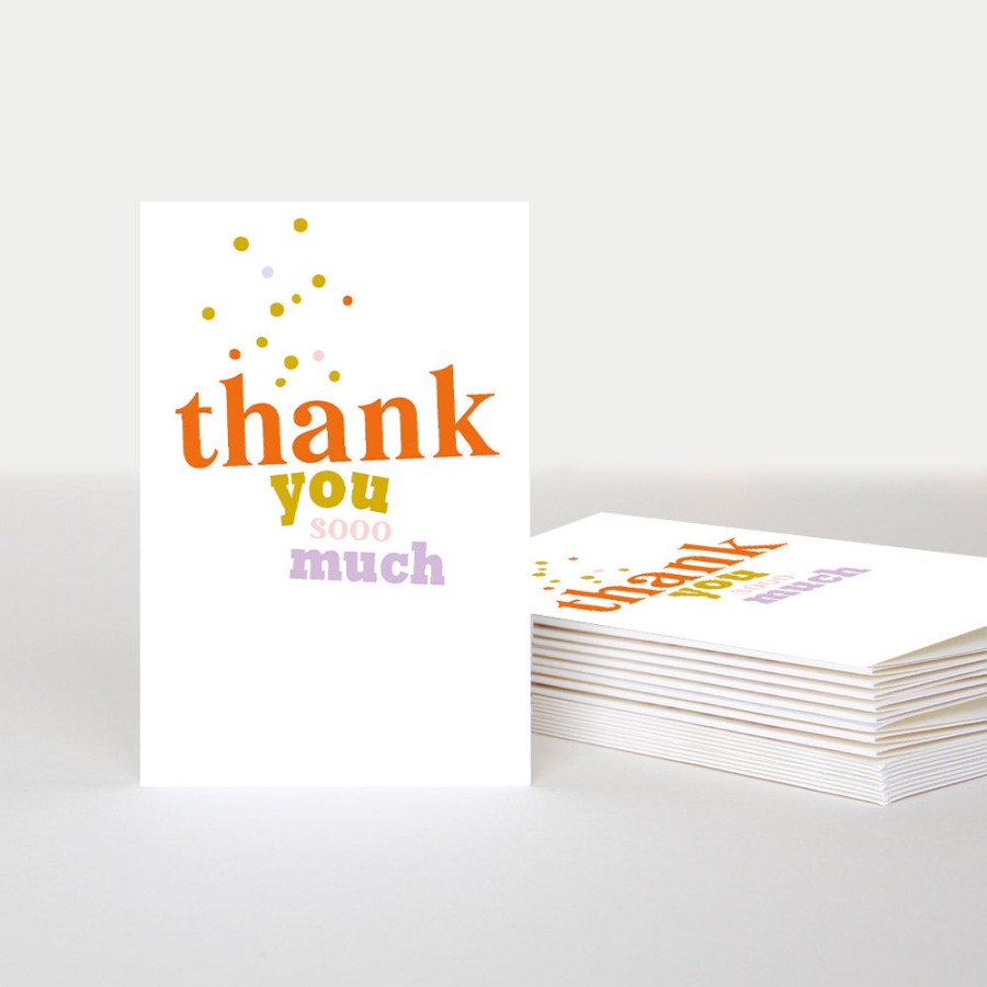 Clearance Caroline Gardner Thank You Notecards Pack Of 10