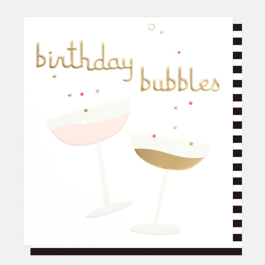 Wholesale Caroline Gardner Bubbles Birthday Card