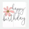 Online Caroline Gardner Pink Flower Birthday Card