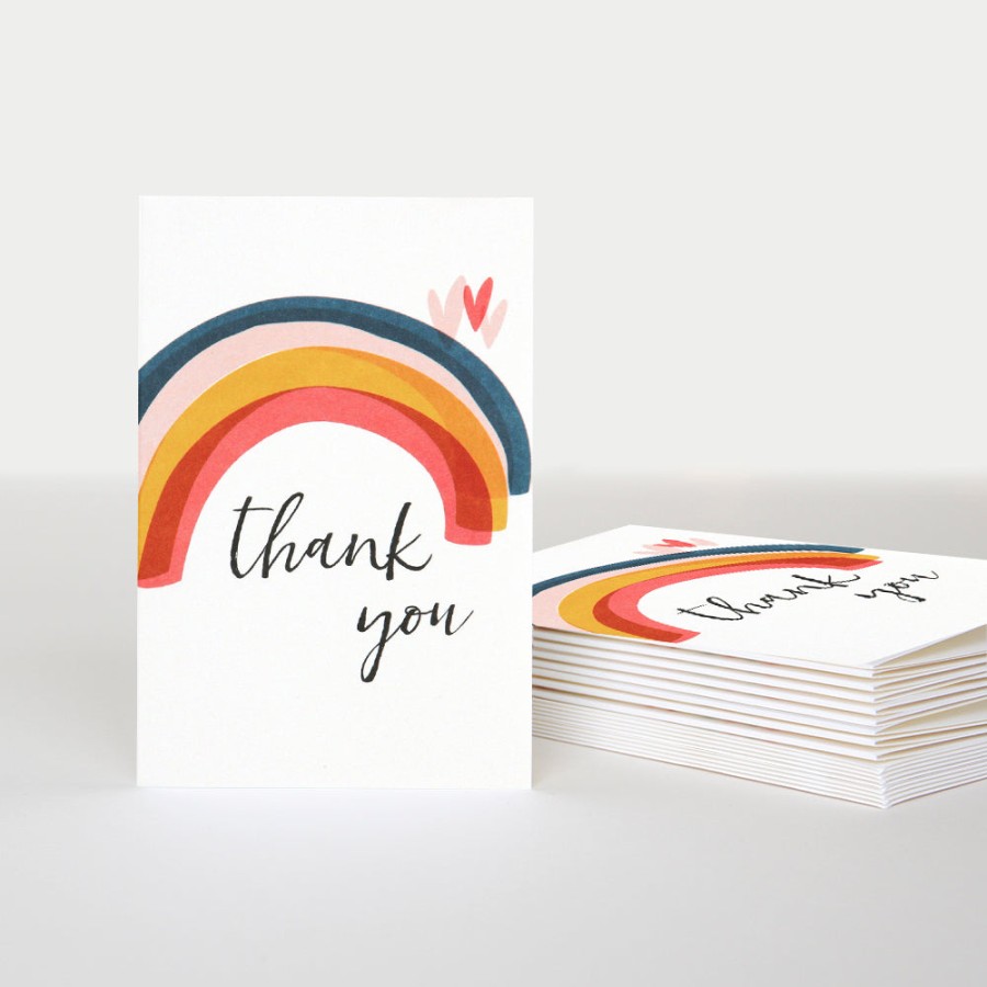 Online Caroline Gardner Rainbow Thank You Notecards Pack Of 10