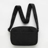 Online BAGGU Black Recycled Nylon Crossbody Camera Bag