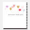 Hot CAROLINE GARDNER Pom Pom Balloons New Baby Girl Card